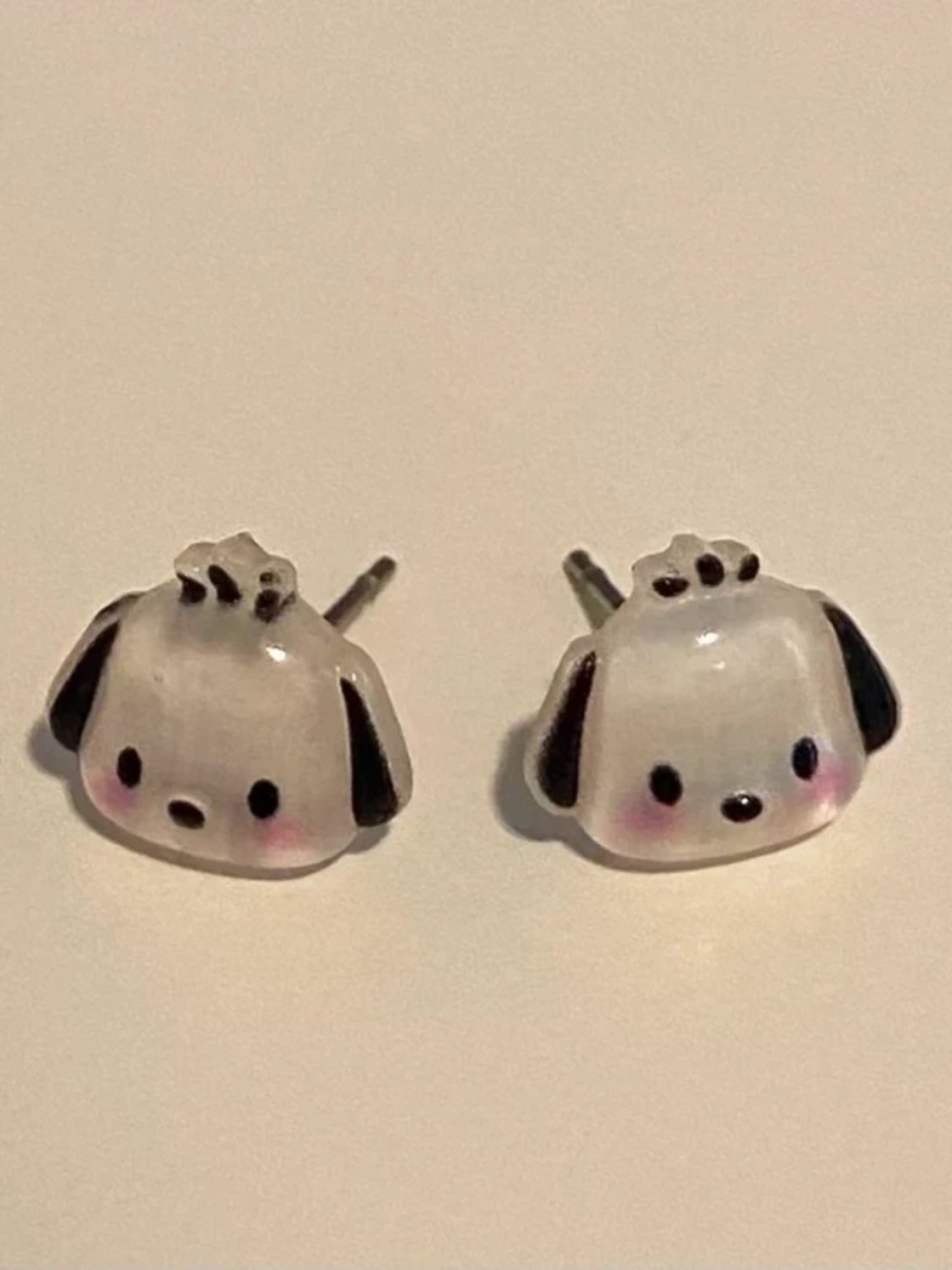 Sanrio Pochacco earrings